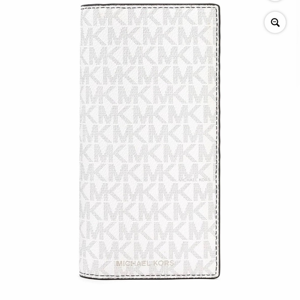MICHAEL KORS MEN'S COOPER Flap Wallet Large MK Signature NEW